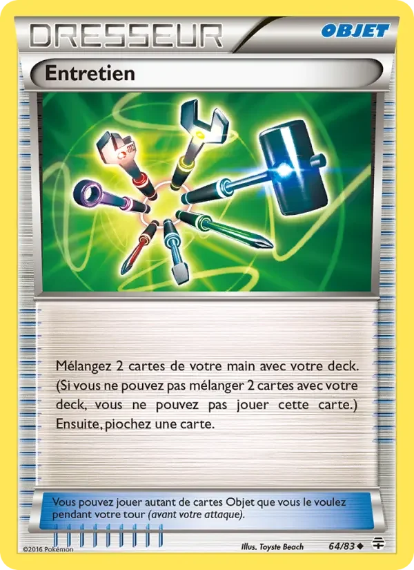 Carte Entretien