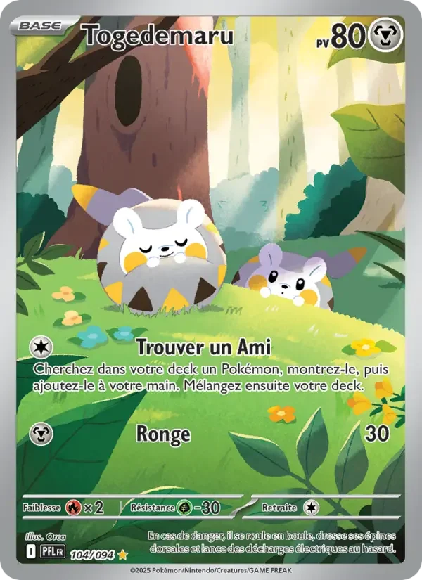 Carte Togedemaru