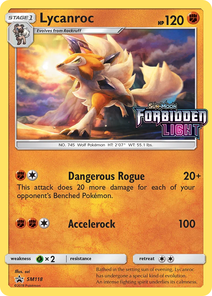Carte Pokémon Lougaroc — Promos Soleil et Lune