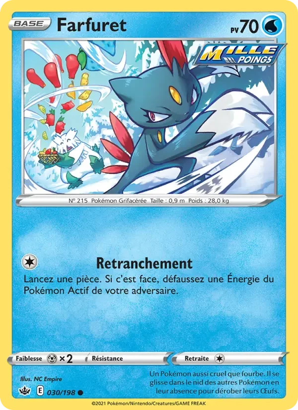 Carte Pokémon Farfuret — Règne de Glace