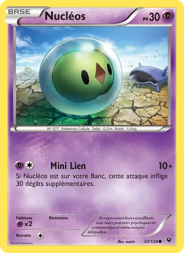 Carte Nucléos