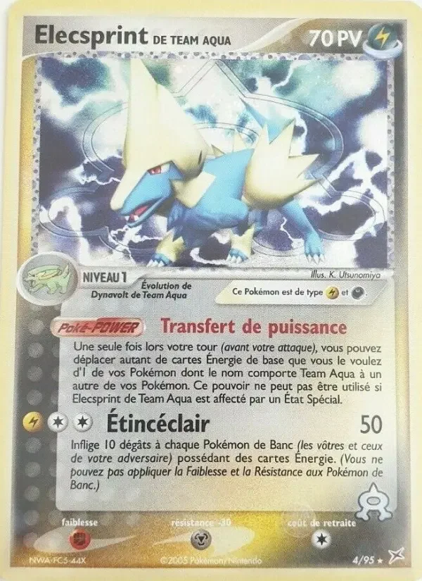 Carte Elecsprint de Team Aqua