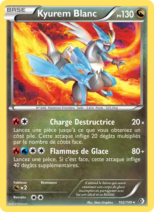 Carte Kyurem Blanc