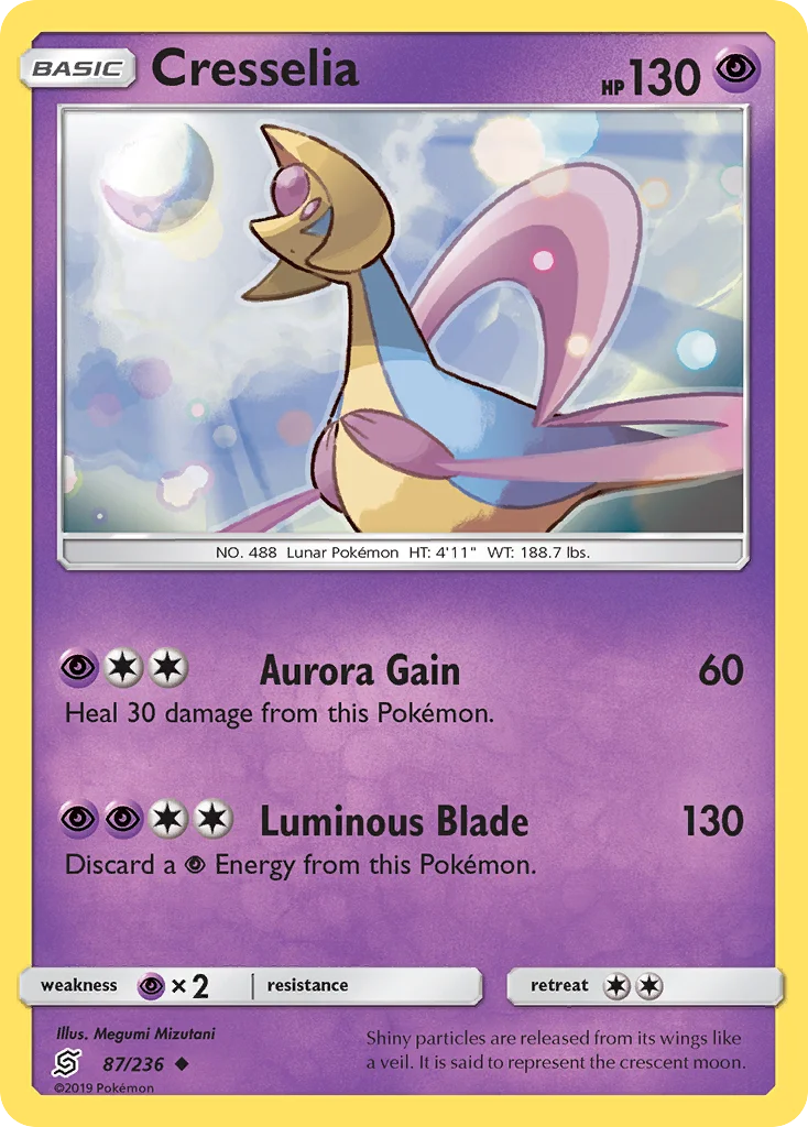Carte Pokémon Cresselia — Harmonie des Esprits