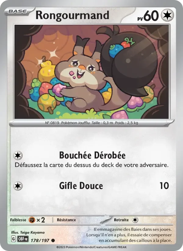 Carte Rongourmand