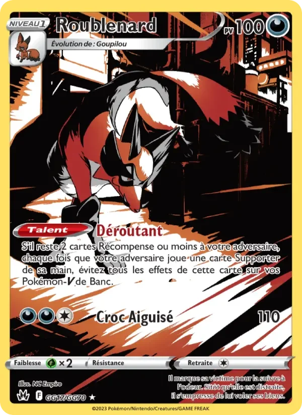 Carte Pokémon Roublenard — Zénith Suprême