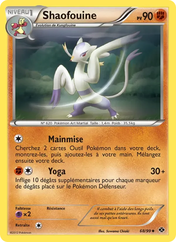 Carte Pokémon Shaofouine — Destinées Futures