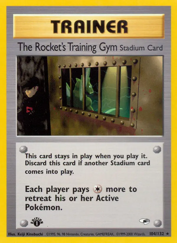 Carte The Rocket's Training Gym