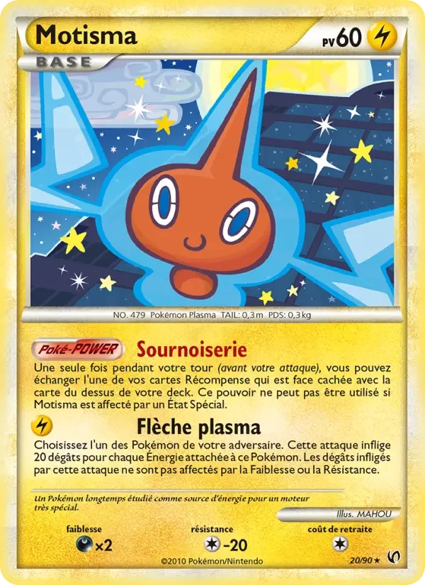 Carte Pokémon Motisma — Indomptable