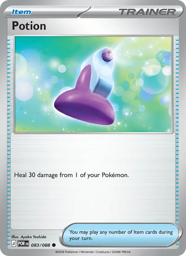Carte Potion