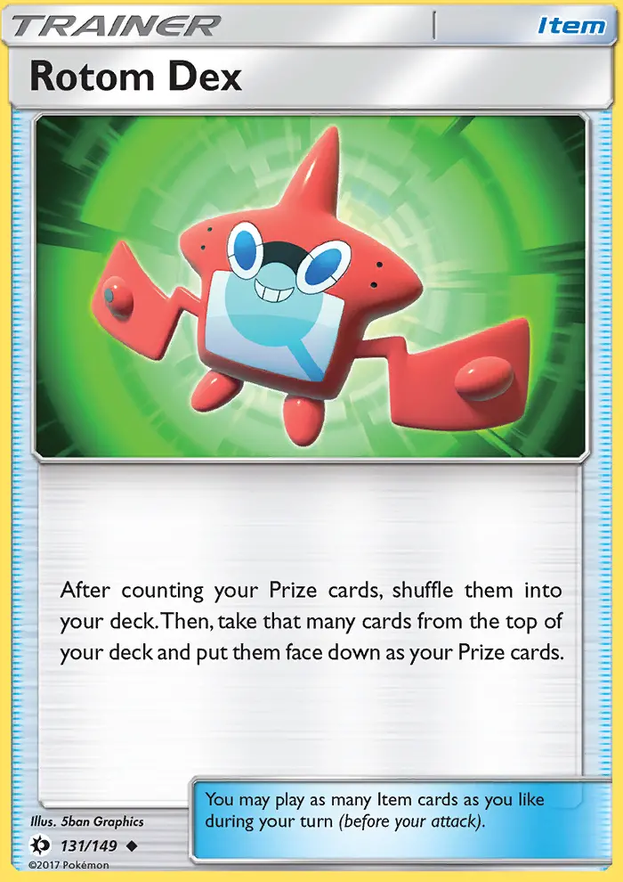 Carte Pokémon Rotom Dex — Promos Soleil et Lune