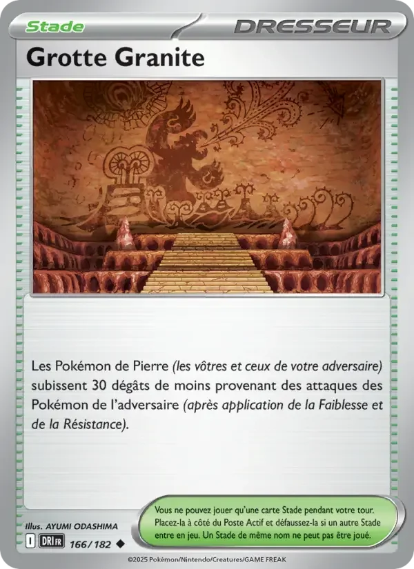 Carte Pokémon Grotte Granite — Rivalités Destinées