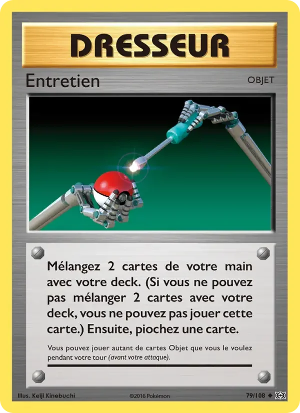 Carte Entretien