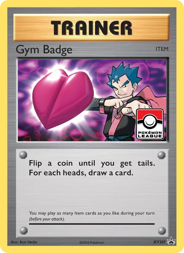 Carte Pokémon Gym Badge — Promos X&Y