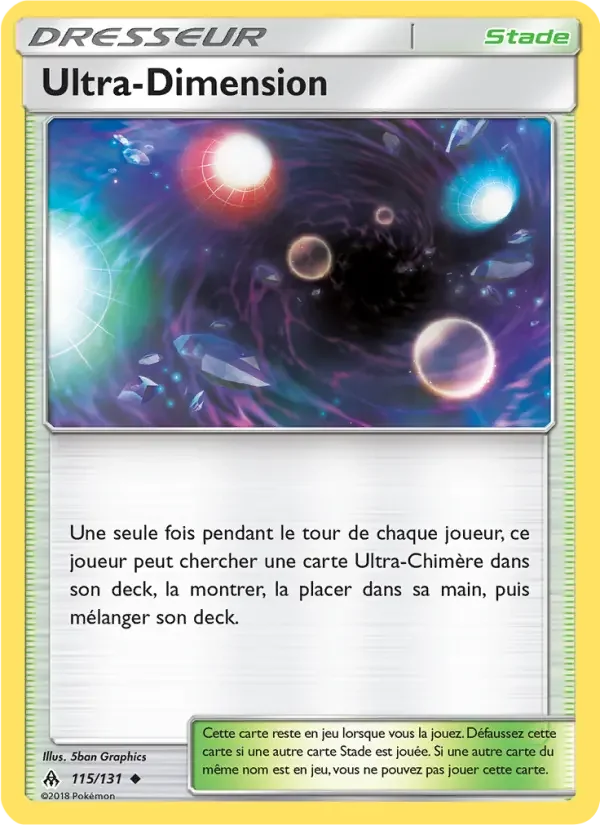 Carte Ultra-Dimension