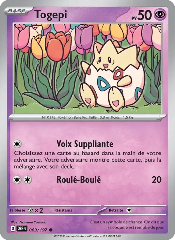 Carte Togepi