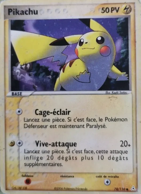 Carte Pikachu