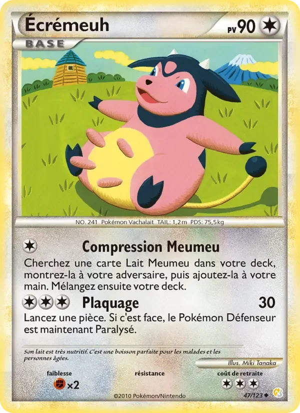 Carte Écrémeuh