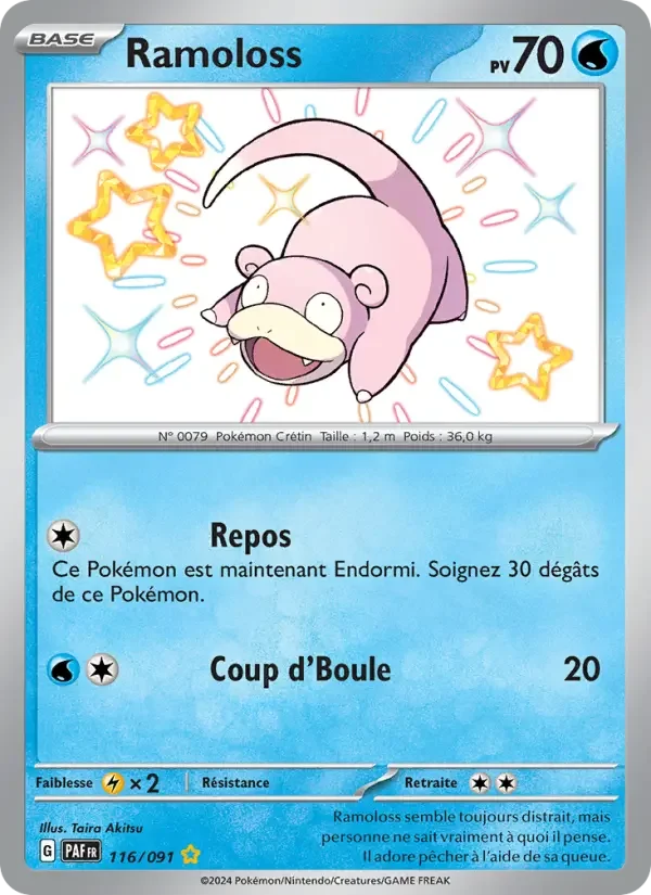 Carte Pokémon Ramoloss — Destinées de Paldea