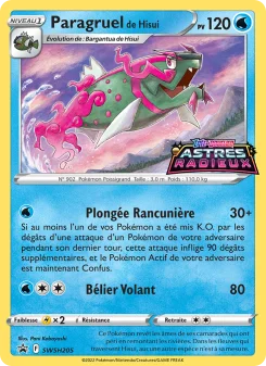 Carte Pokémon Paragruel de Hisui — Promos Épée et Bouclier
