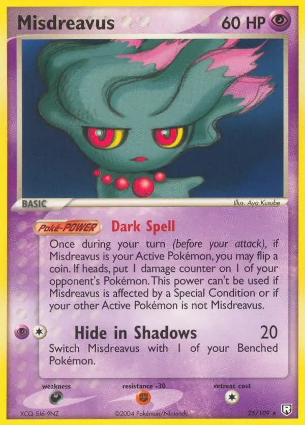 Carte Pokémon Feuforêve — EX Team Rocket Returns