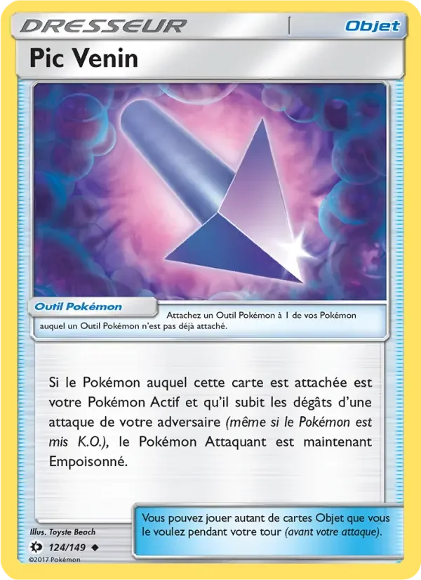 Carte Pic Venin