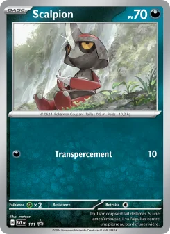 Carte Scalpion