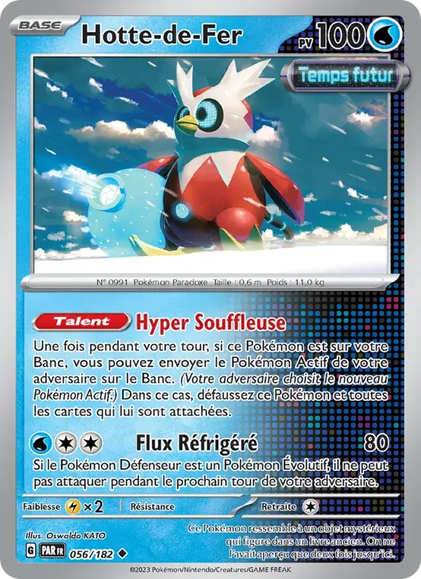 Carte Pokémon Hotte-de-Fer — Faille Paradoxe