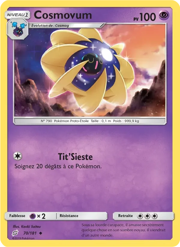 Carte Pokémon Cosmovum — Duo de Choc