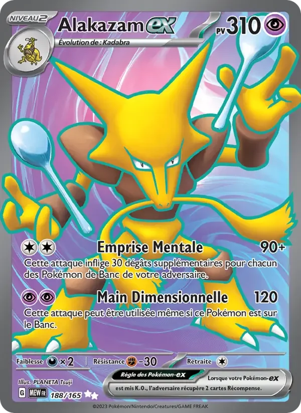 Carte Alakazam-ex