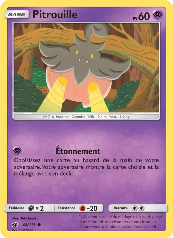 Carte Pokémon Pitrouille — Invasion Carmin