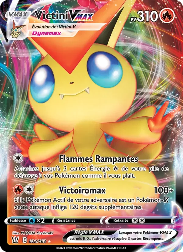Carte Victini VMAX