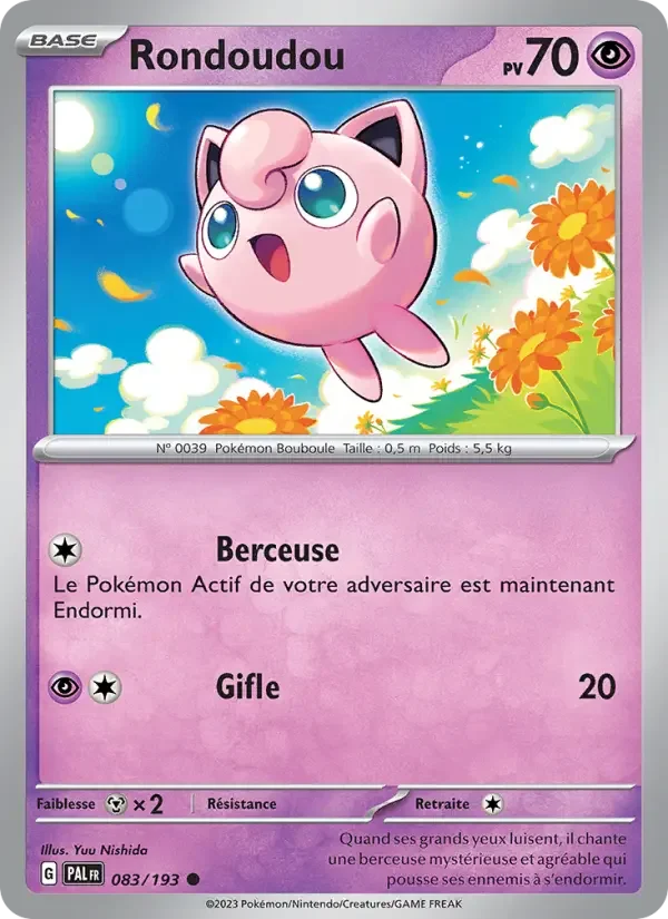 Carte Rondoudou