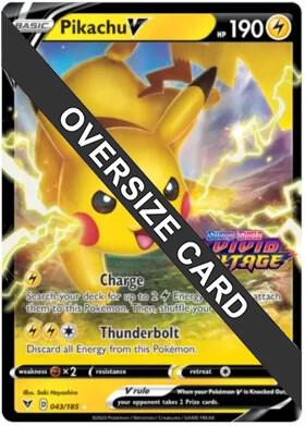 Carte Pokémon Pikachu V — Voltage Éclatant