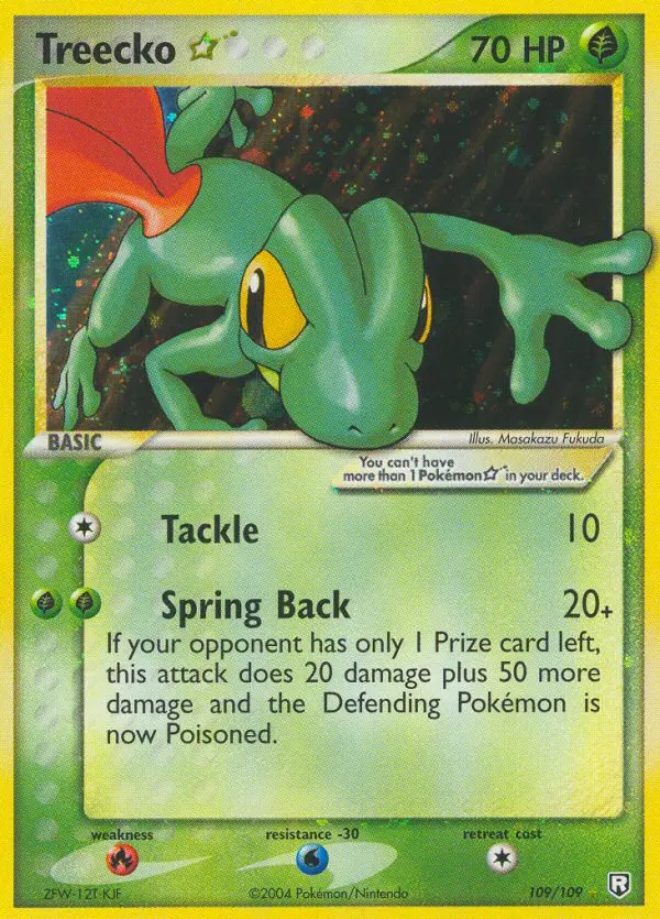 Carte Pokémon Arcko ★ — EX Team Rocket Returns