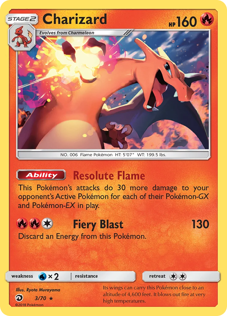 Carte Dracaufeu
