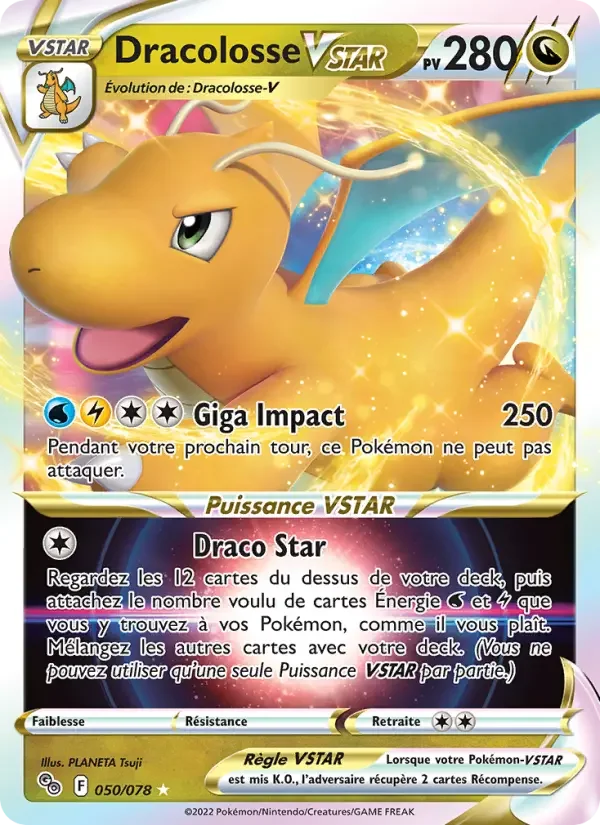Carte Pokémon Dracolosse VSTAR — Pokémon GO