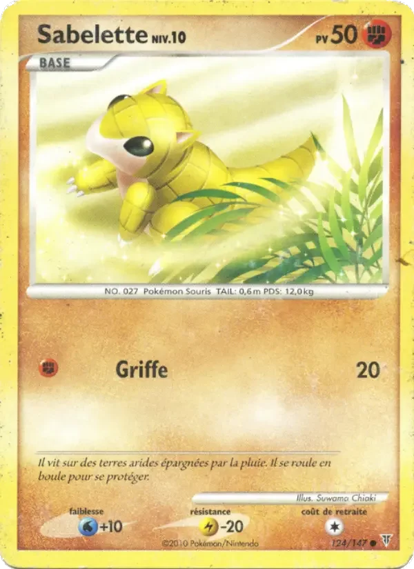 Carte Pokémon Sabelette — Vainqueurs Suprêmes