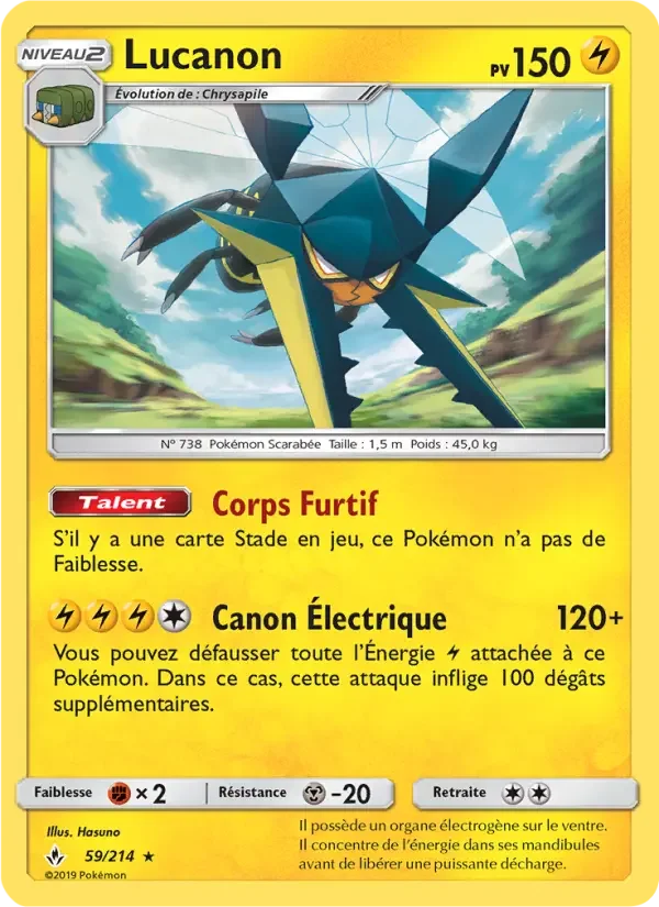 Carte Pokémon Lucanon — Alliance Infaillible