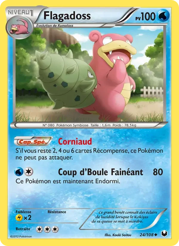 Carte Pokémon Flagadoss — Explorateurs Obscurs
