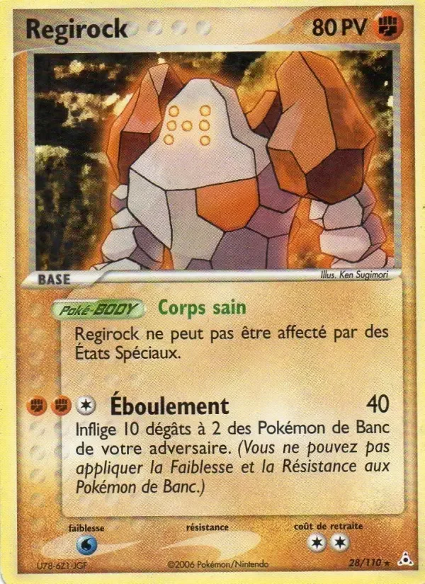 Carte Regirock