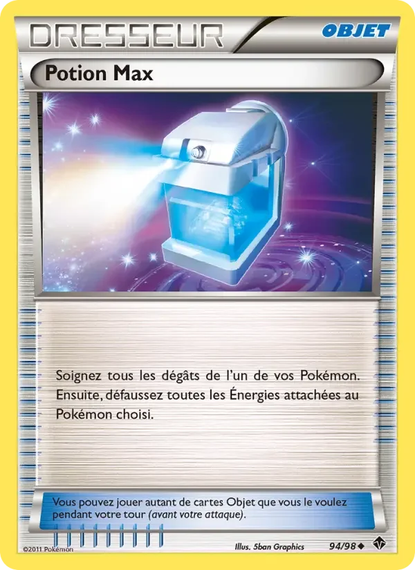 Carte Potion Max