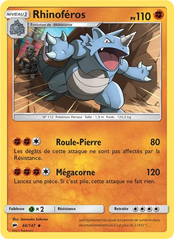 Carte Rhinoféros