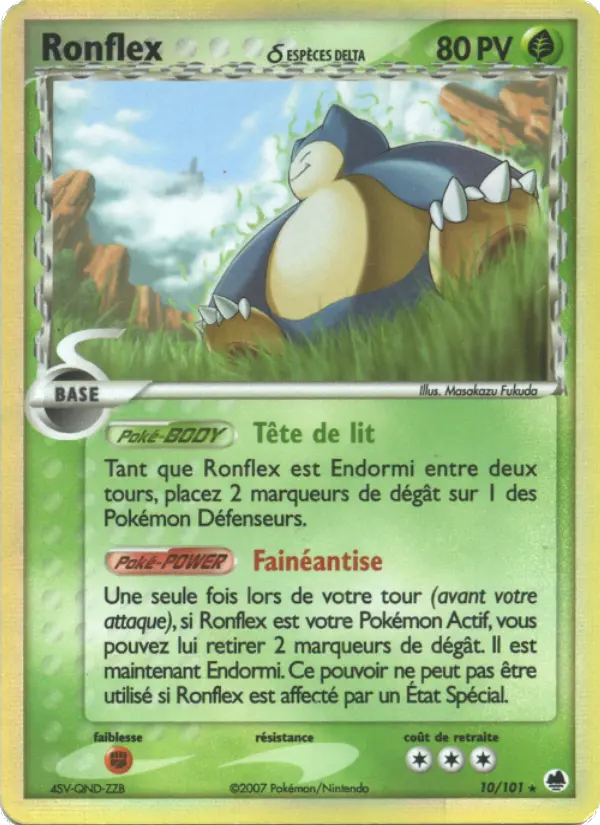 Carte Ronflex δ