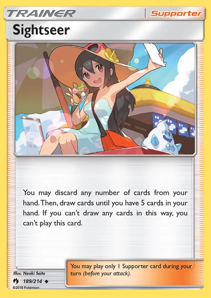 Carte Pokémon Sightseer — Promos Soleil et Lune