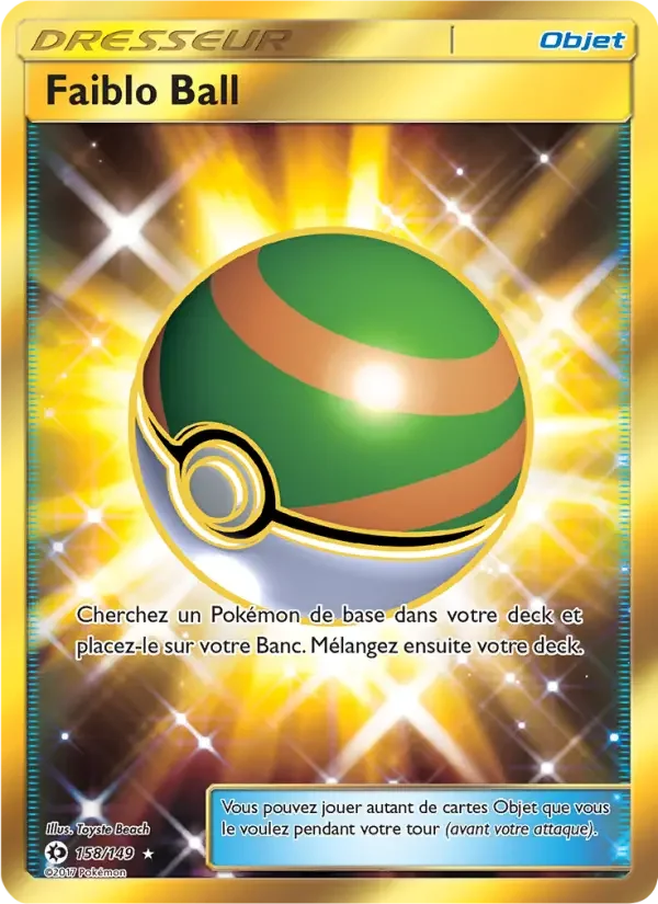 Carte Faiblo Ball