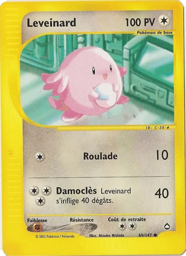 Carte Pokémon Leveinard — Aquapolis