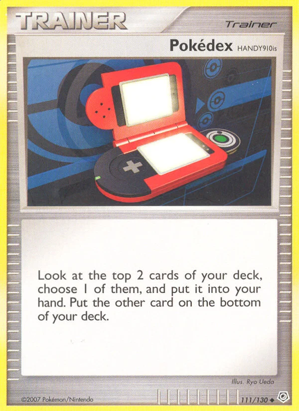 Carte Pokémon Pokédex HANDY910is — Diamant & Perle