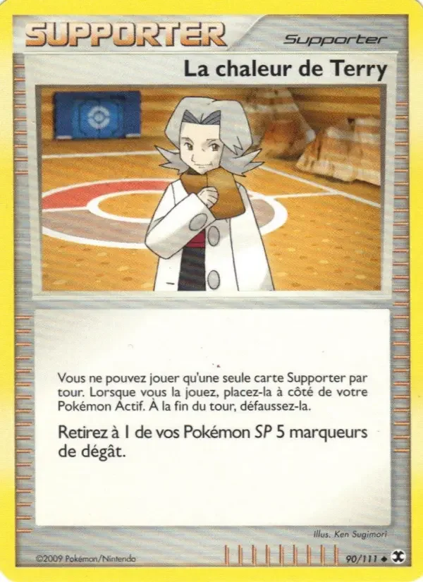 Carte Pokémon La chaleur de Terry — Rivaux Émergeants