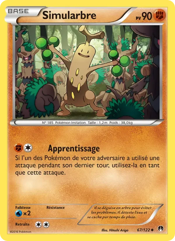 Carte Simularbre
